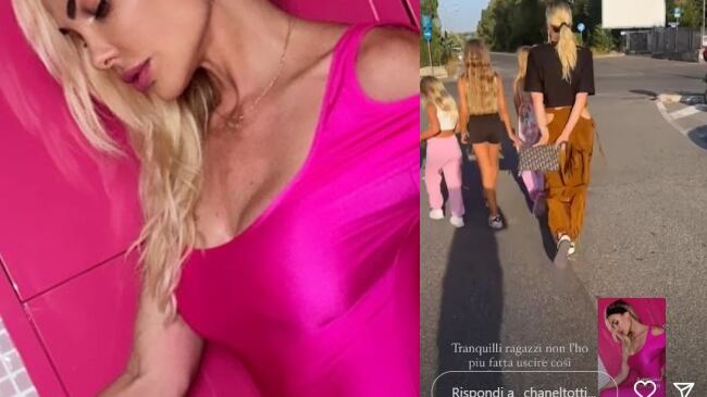 "Vestita così non può uscire...". Cos'è successo tra Chanel Totti e Ilary Blasi