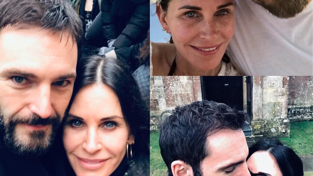 Courteney Cox ricrea una scena di Friends