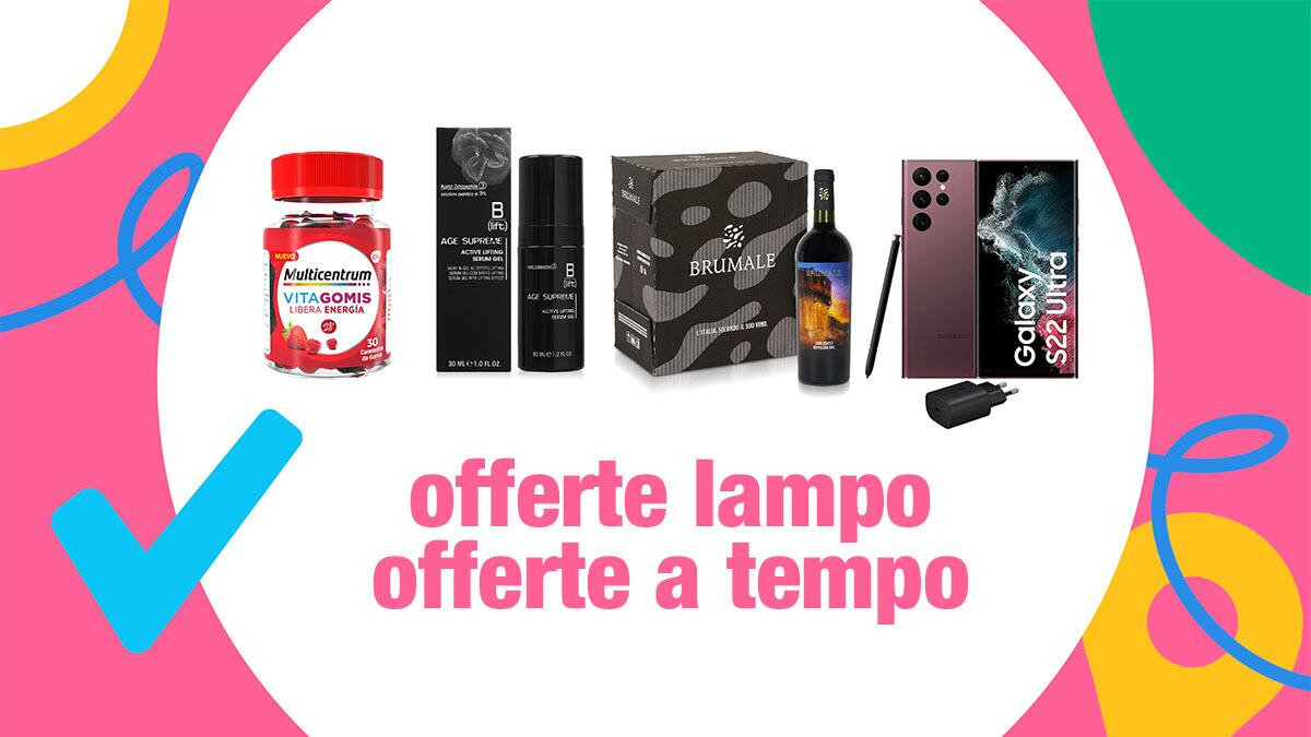 Amazon: offerte lampo da non perdere oggi 6 marzo