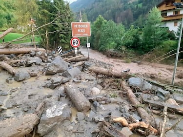 Maltempo in Alto Adige: allagamenti, piene e frane 1