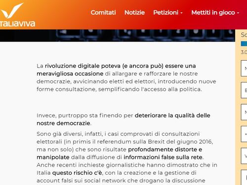 Fake news, se anche Napoleone può firmare la petizione di Renzi