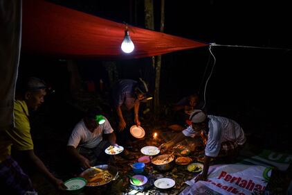 Malesia, cacciatori di miele 7