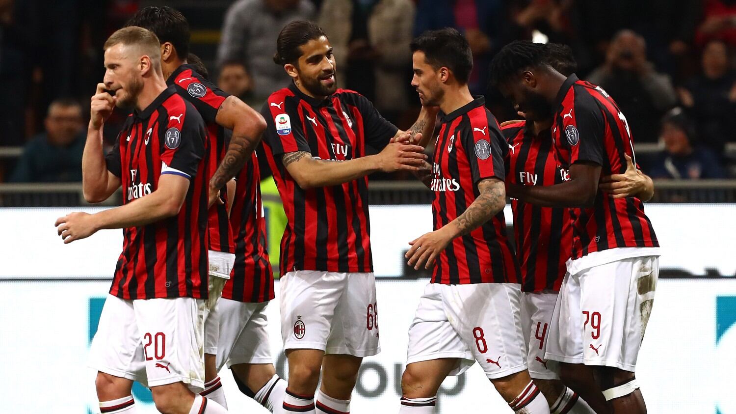 Il Milan ancora in corsa a nervi tesi