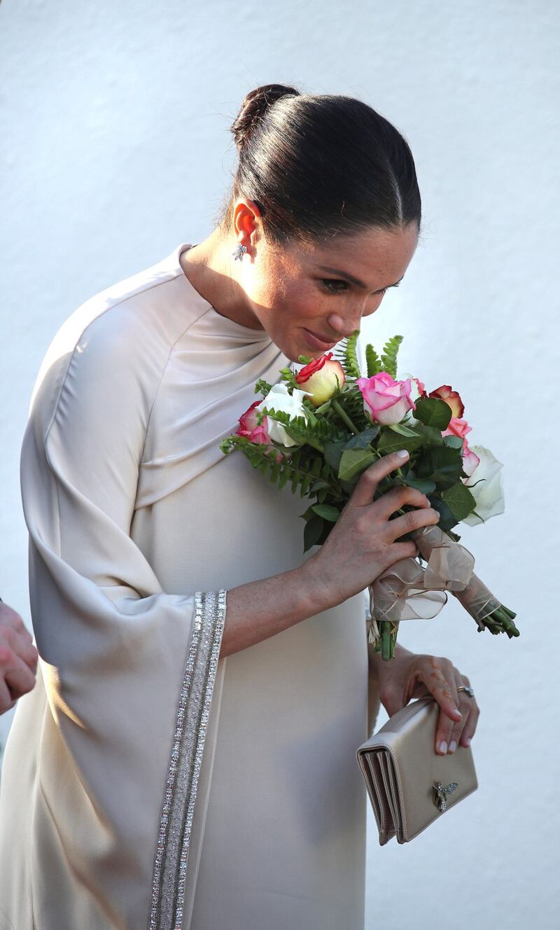 Meghan Markle, i look in Marocco: foto 8