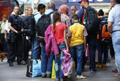 Budapest, gli immigrati prendono d'assalto la stazione 17