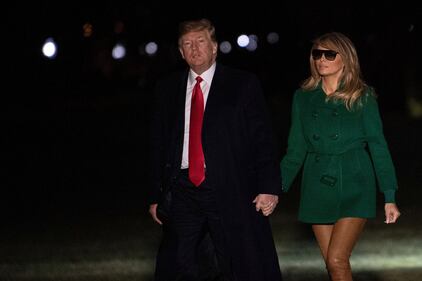 Melania e il look che inganna 8
