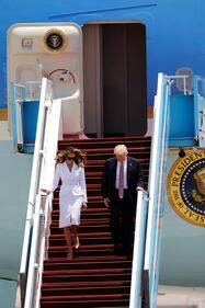 Melania Trump in Israele 4