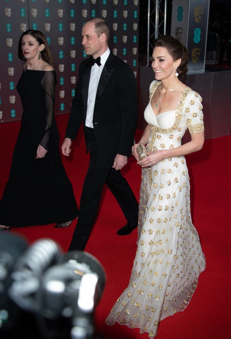 William e Kate sul red carpet dei BAFTA 2020 11