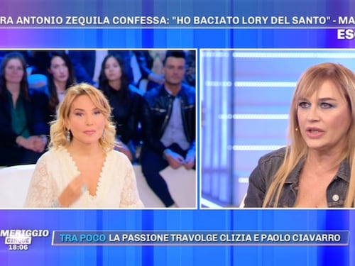 Gf Vip, Lory Del Santo racconta il "flirt" con Zequila
