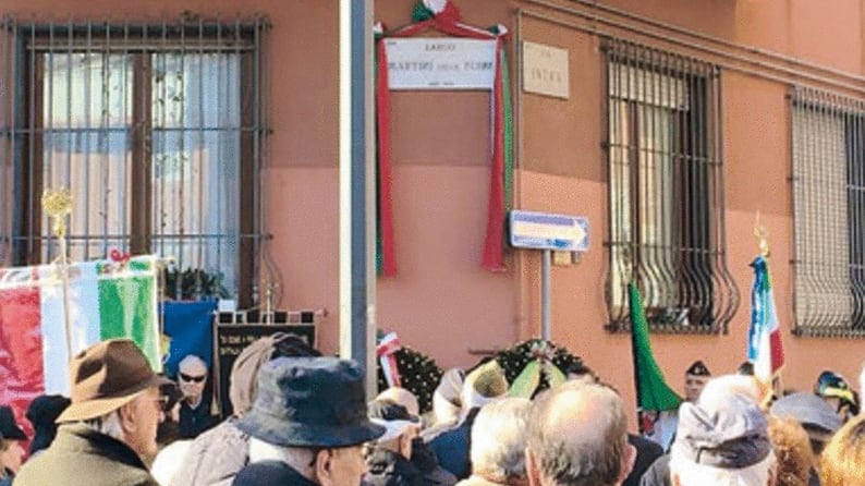 Sfregio alle foibe: invenzione di destra