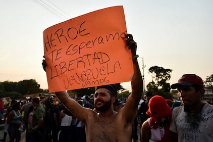 Scontri al confine tra Colombia e Venezuela 4