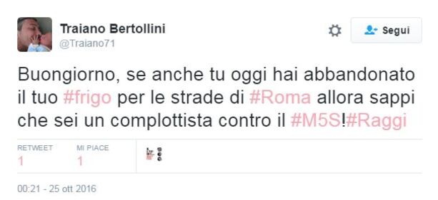 Raggi: "Troppi frigoriferi per strada". E su Twitter è subito #frigogate 7