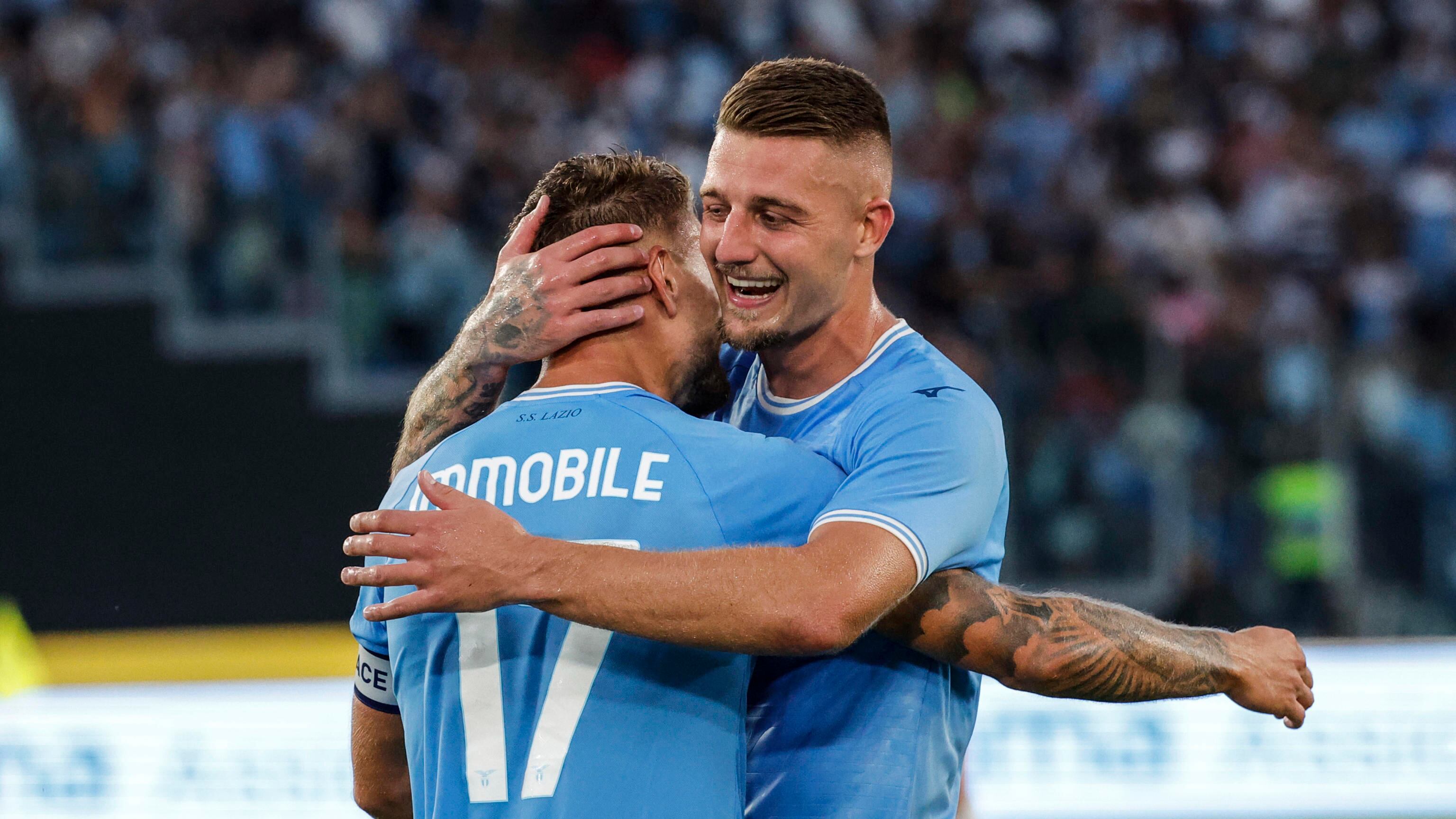 Immobile ribalta il Bologna, alla Roma basta Cristante