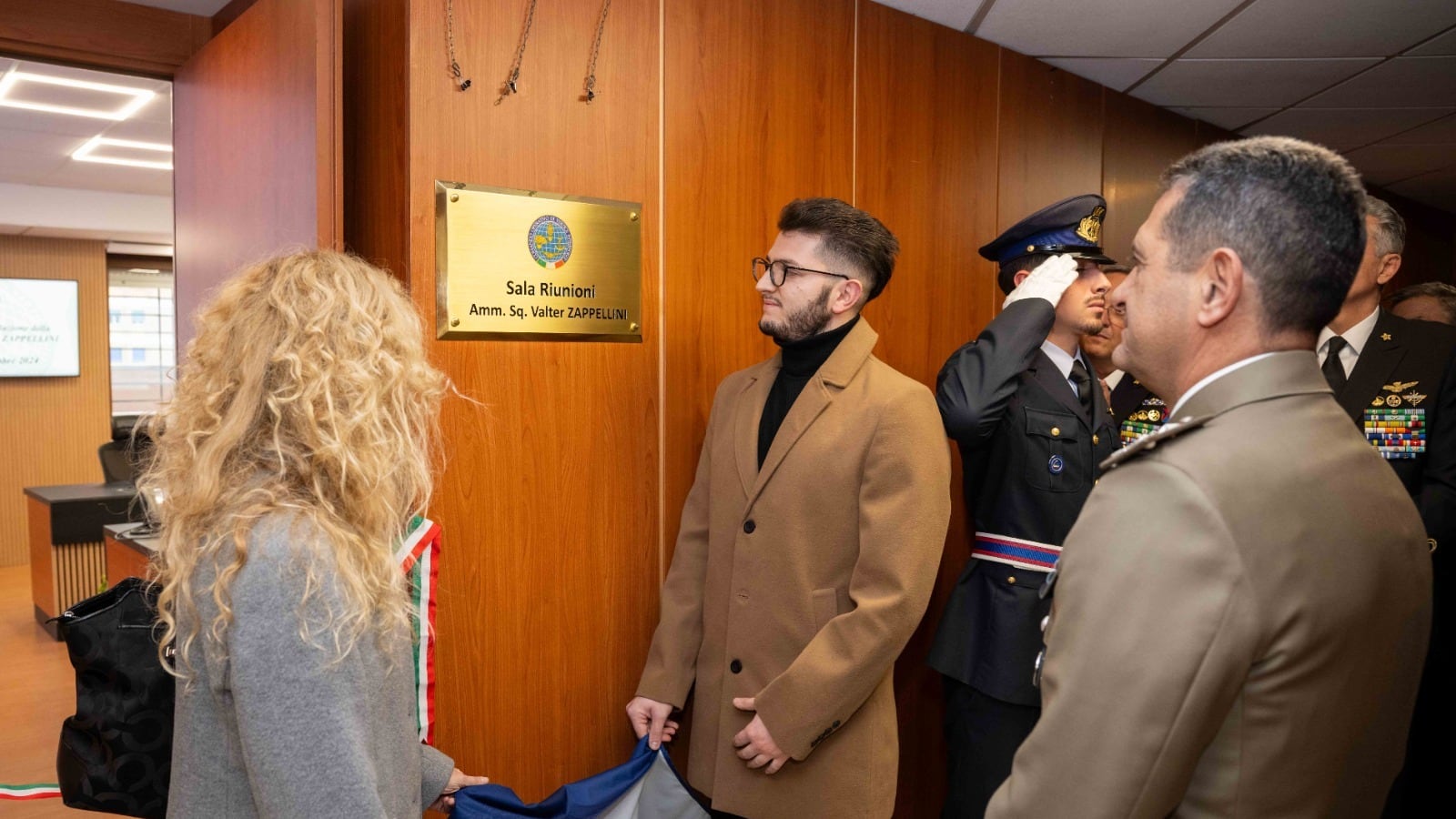 Inaugurata l'Aula Valter Zappellini alla memoria dell'Ammiraglio scomparso