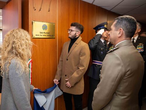 Inaugurata l'Aula Valter Zappellini alla memoria dell'Ammiraglio scomparso