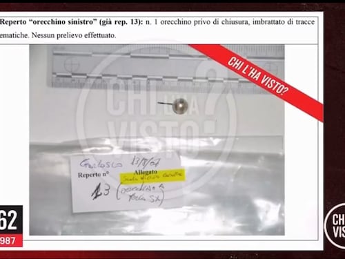 Garlasco, la rivelazione sull'orecchino imbrattato di sangue