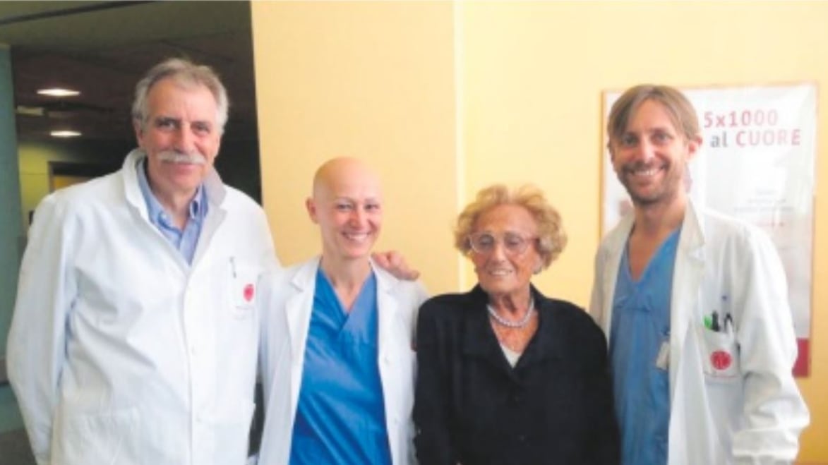 Flaviana, 101 anni di amore per la vita Per lei intervento al cuore da record