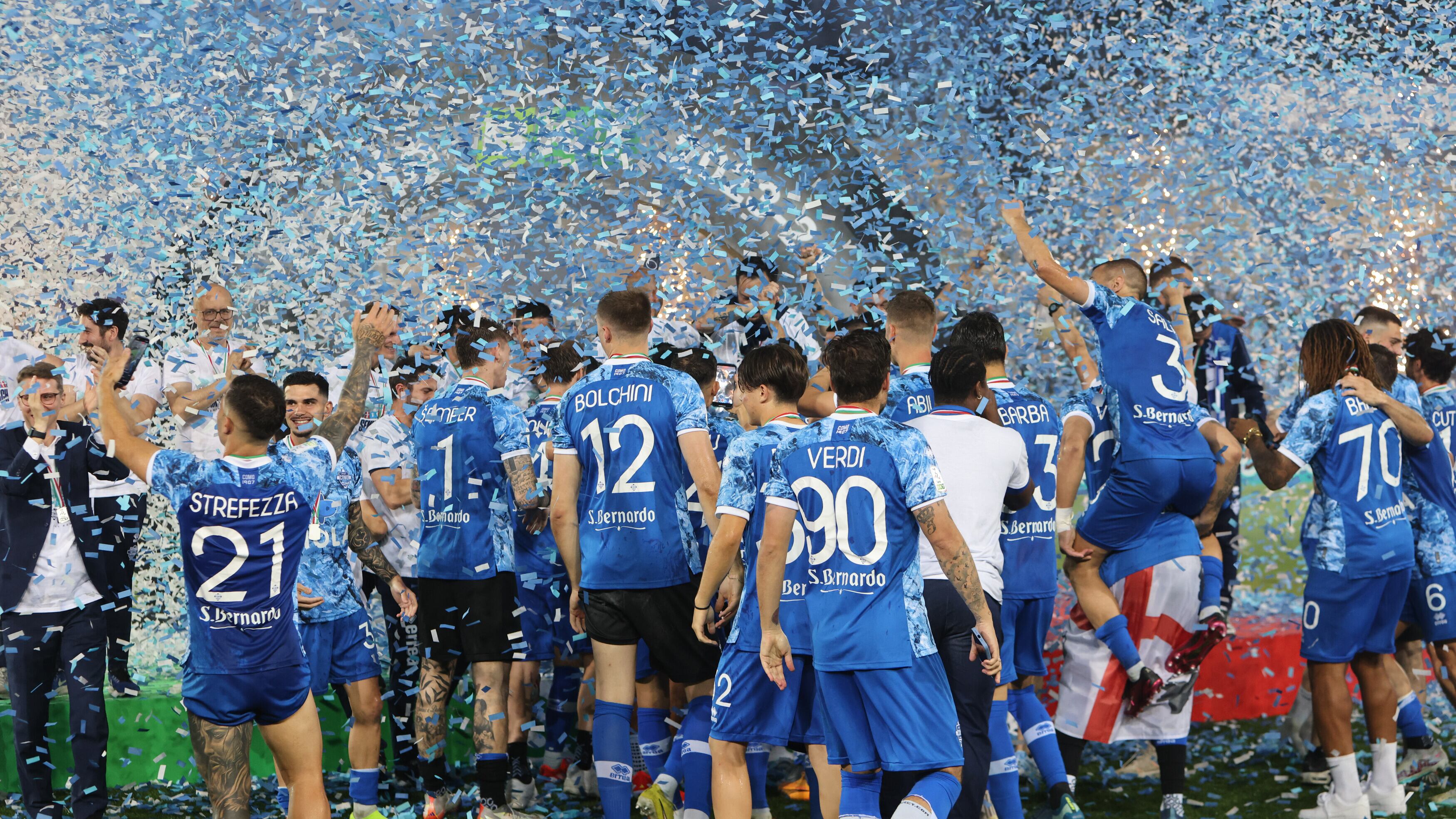 Serie B, il Como fa festa: è Serie A. L'Ascoli retrocede in C