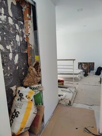 Lavori in corso nella casa di Crosetto 5