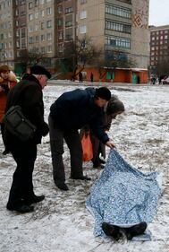 Ucraina, razzi a Kramatorsk 4