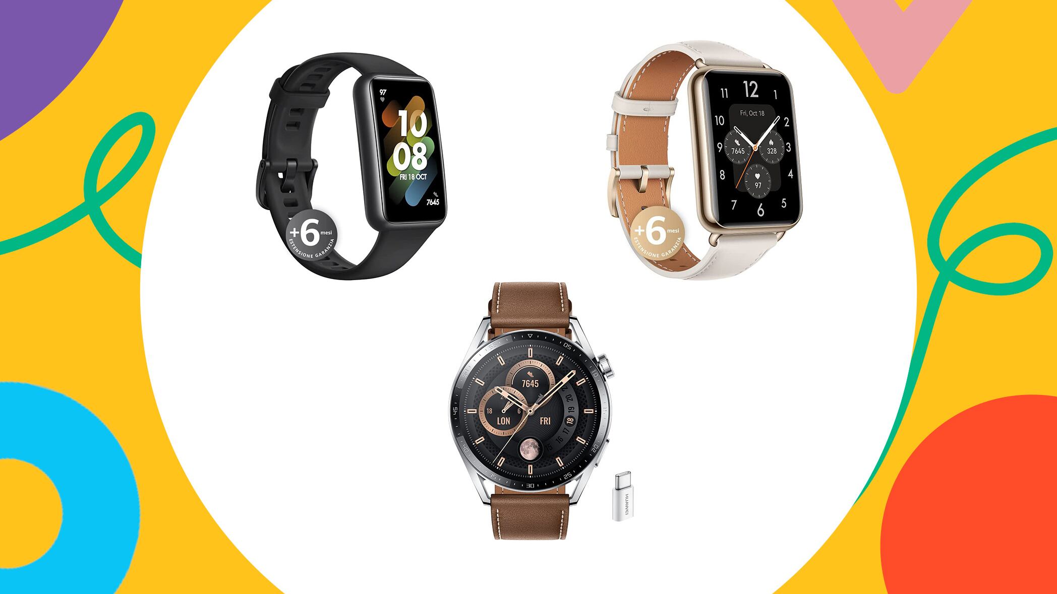 Smartwatch Huawei: tutti gli orologi intelligenti in sconto