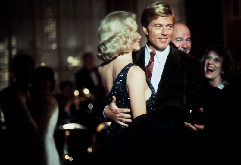 Una scena del film "Il Migliore" con Robert Redford