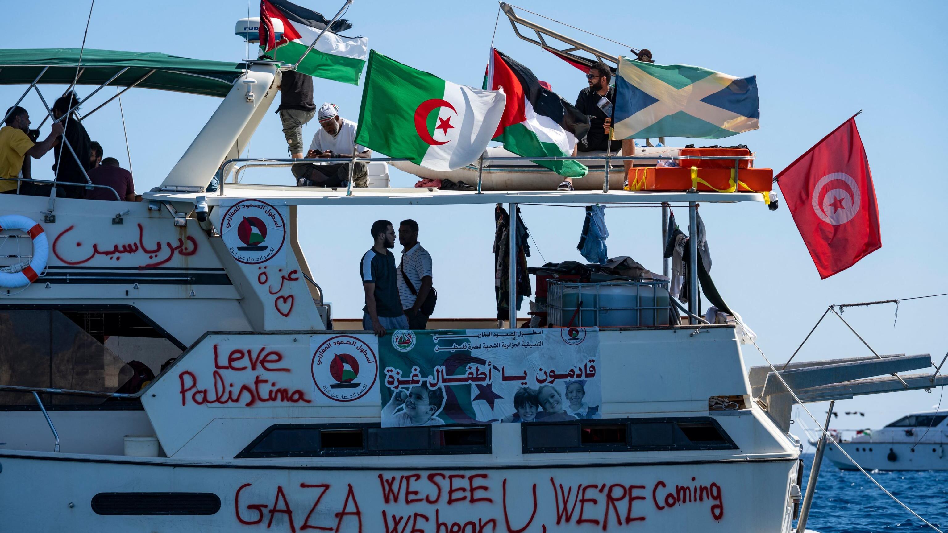 Carte sulla Flotilla trovate a Gaza. "La missione è legata ad Hamas"