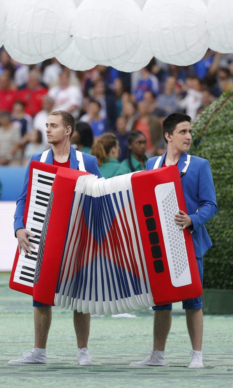 La cerimonia d'apertura di Euro 2016 9