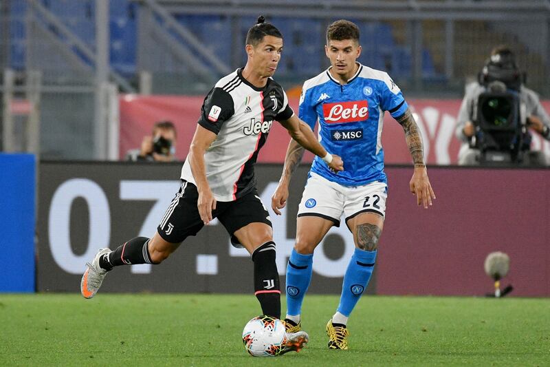 Le immagini della "strana" finale di Coppa Italia Napoli-Juventus 4