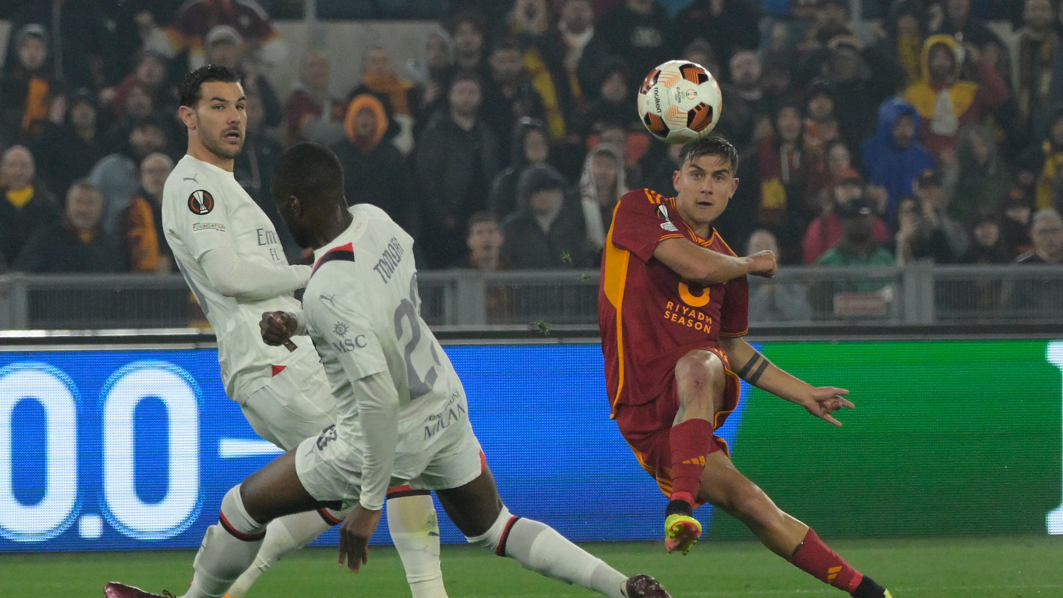 Roma sbrana Milan