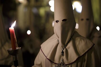 Spagna, i penitenti in processione a Zamora per la Settimana santa 12
