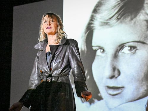 "In un campo di concentramento sarò Eva Braun"