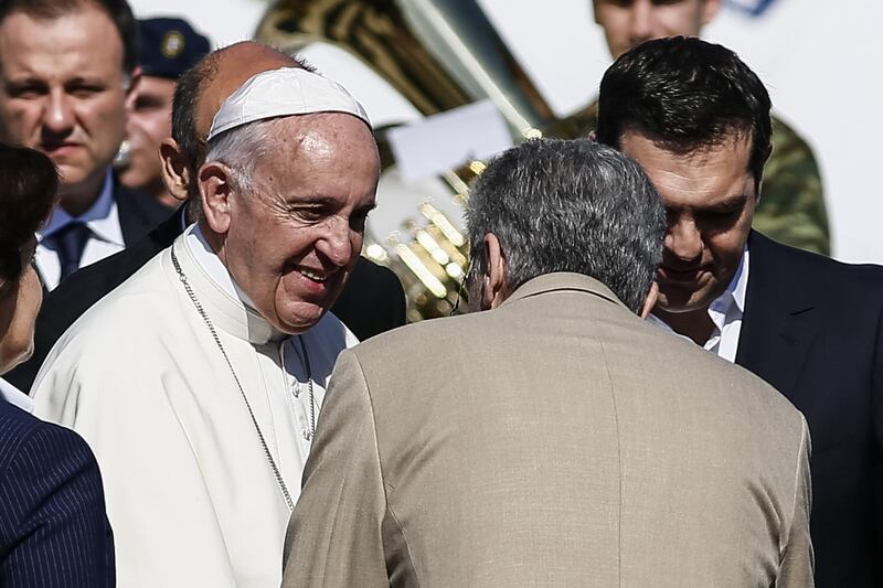 Il Papa a Lesbo 2