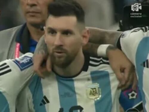 Messi e il labiale a Maradona: cosa è successo prima dell'ultimo rigore