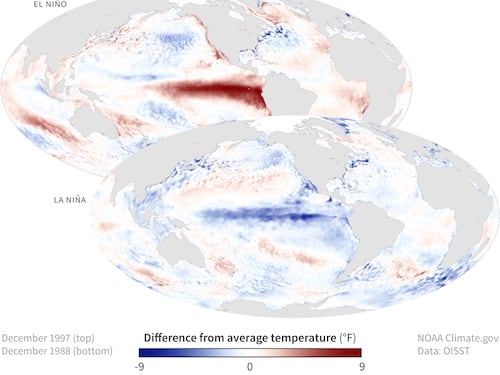 In arrivo "La Nina": ecco come cambierà il meteo globale