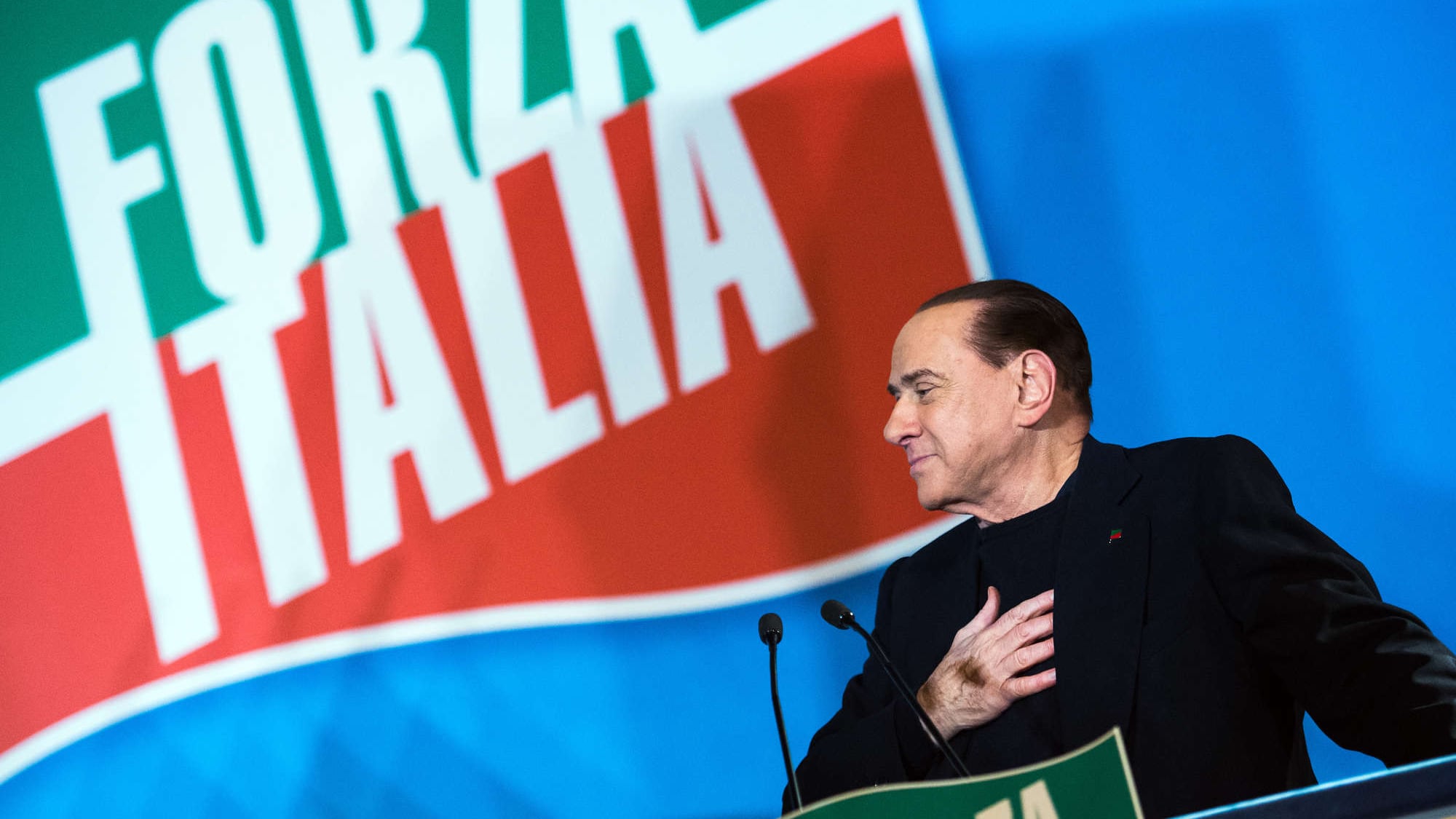 "Effetto '94" per Forza Italia: riparte già dal 21%