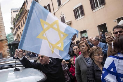 Roma, protesta davanti alla sede dell'Unesco 3