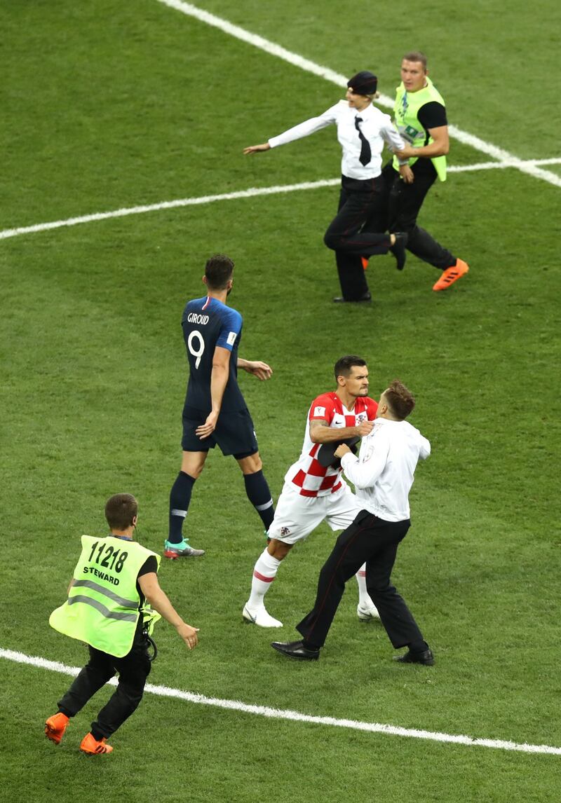 Invasione di campo durante la finale dei Mondiali 11