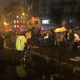 Parigi, sciopero e manifestazione nazionale1