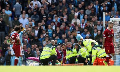 Il fallo di Manè su Ederson 7