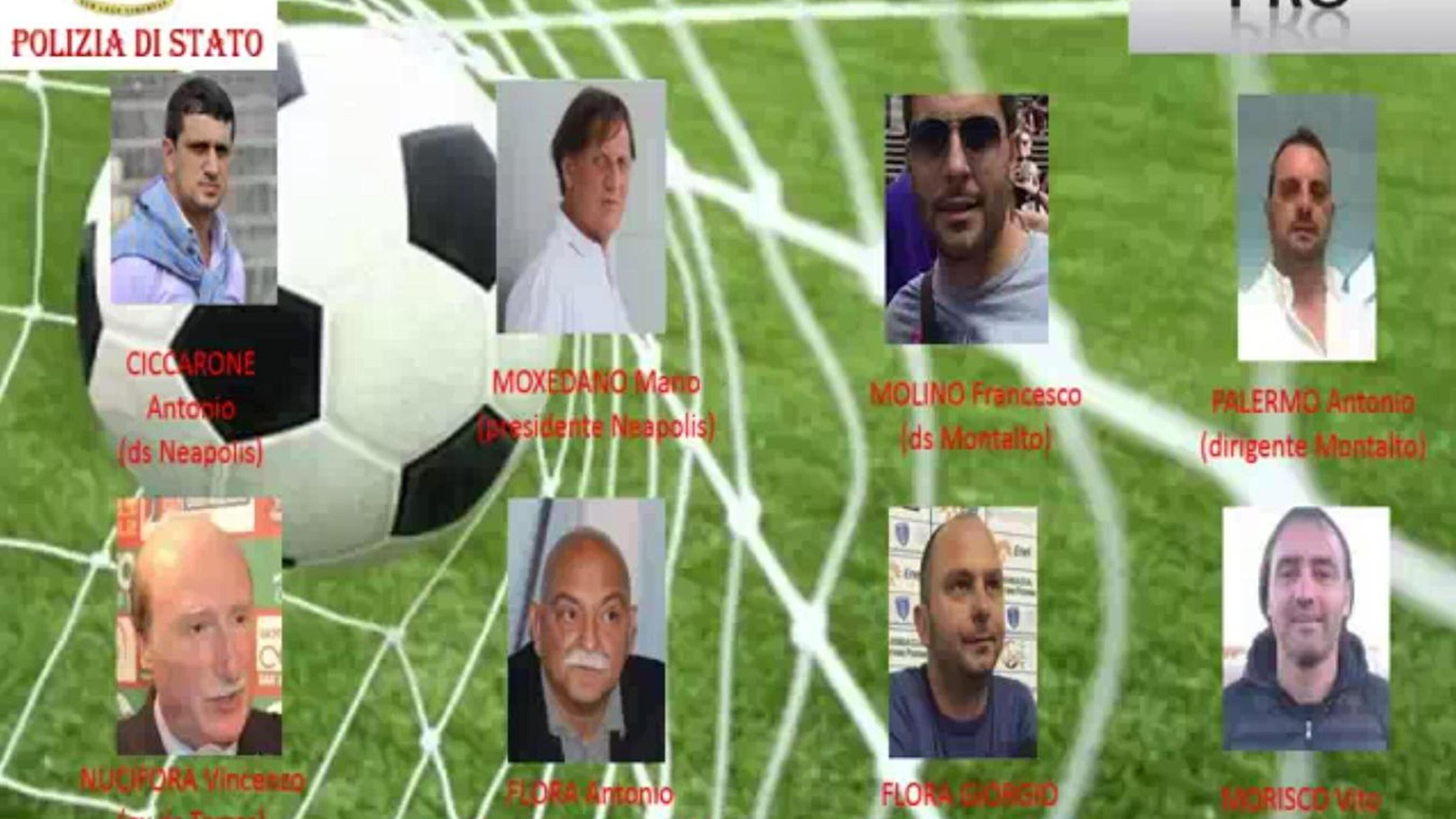 Presidenti e calciatori: i nomi del calcioscommesse