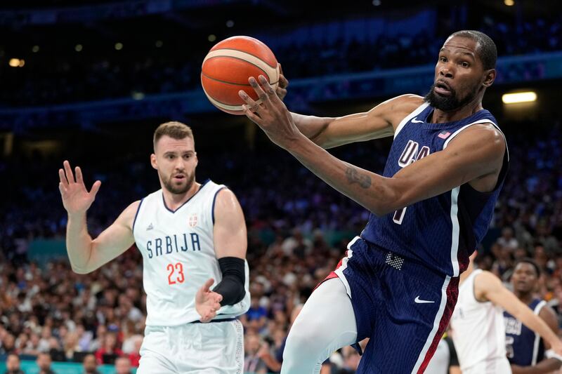 Kevin Durant USA Serbia Parigi 2024