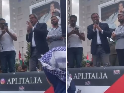 Il video choc del grillino Pedullà dal palco di Hannoun: “So che molti di voi mi hanno votato…”
