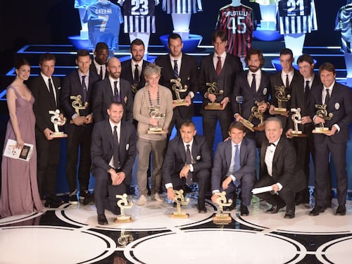 Galà di calcio, premio a Balotelli e Conte