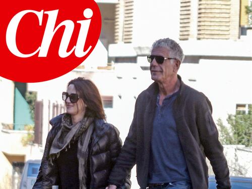 Il nuovo amore di Asia Argento è lo chef Anthony Bourdain