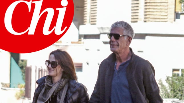 Il nuovo amore di Asia Argento è lo chef Anthony Bourdain