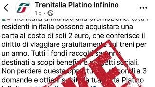 La truffa dei viaggi in treno a 2 euro: come difendersi