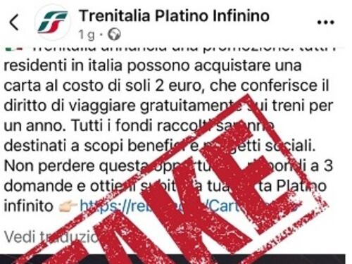 La truffa dei viaggi in treno a 2 euro: come difendersi