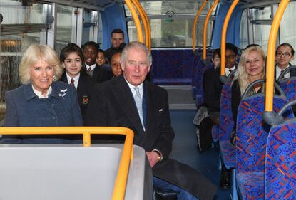 Camilla Parker Bowles al museo dei trasporti, foto 3