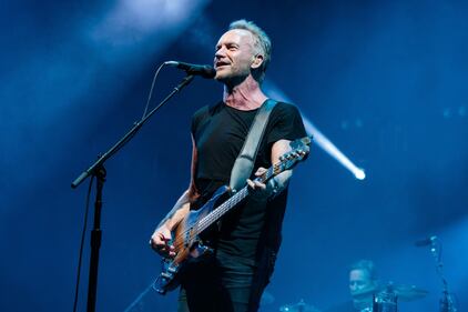 Sting dal Kaaboo Texas Music Festival di Arlington 4